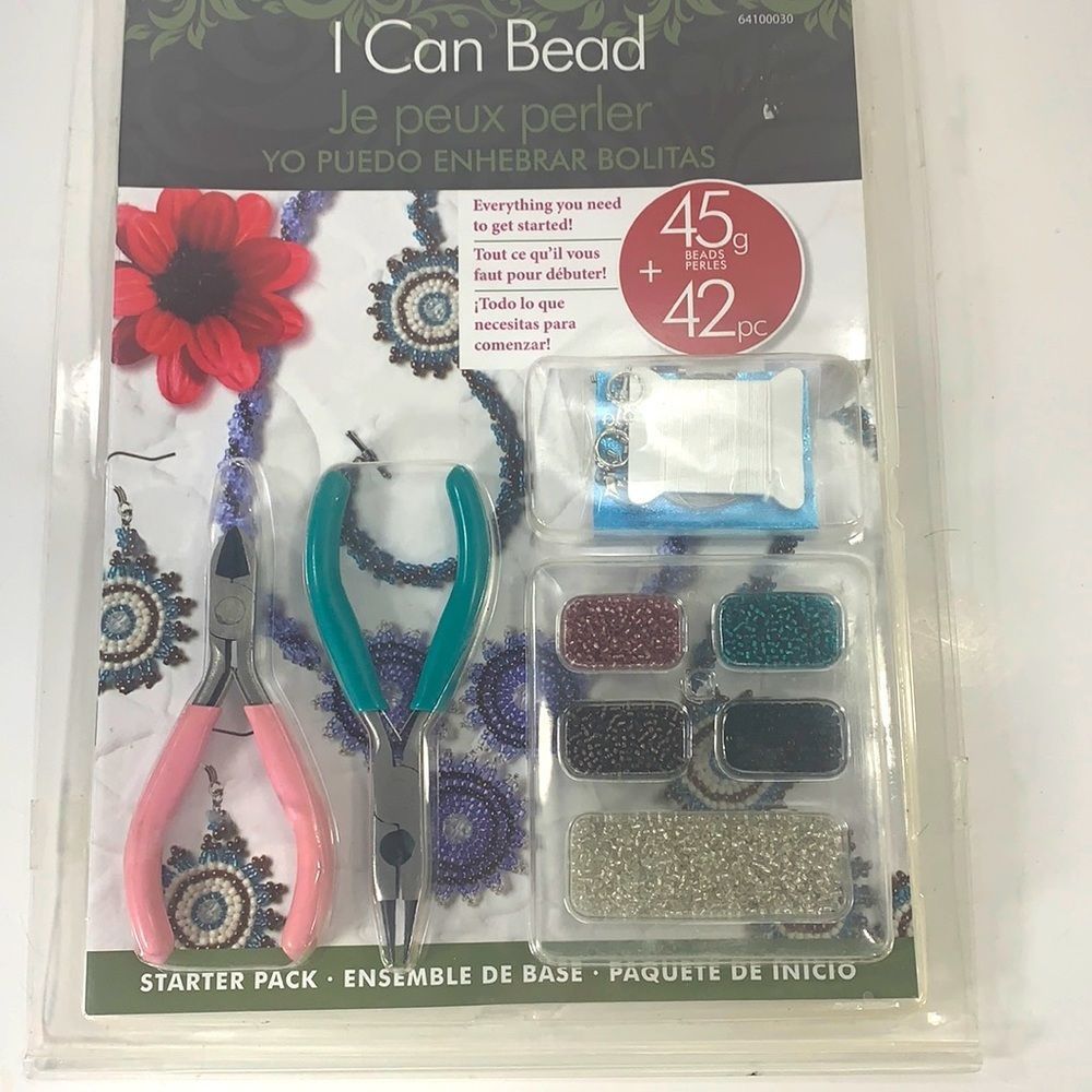 Jewelry starter kit girl women beads included